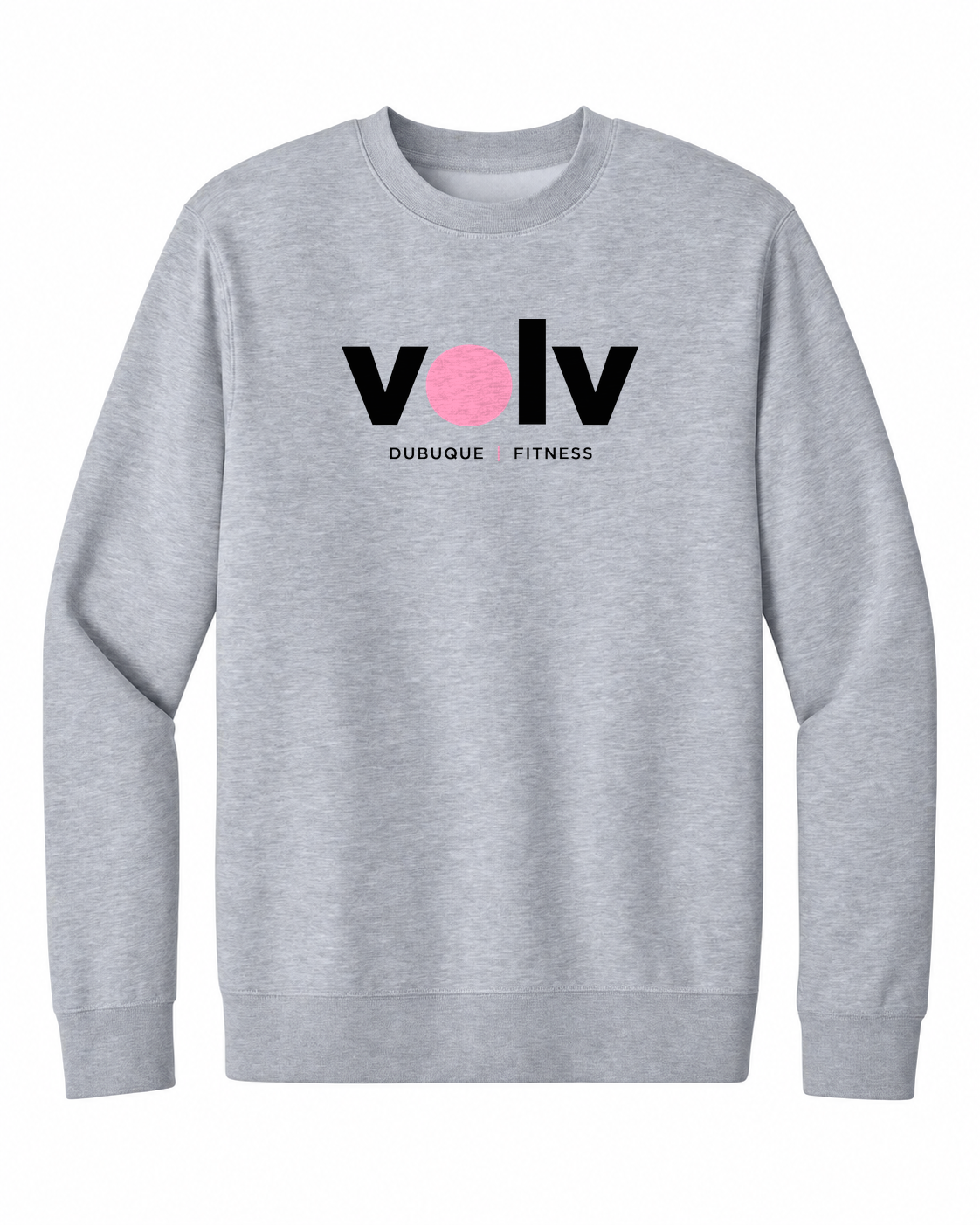 Volv in Pink — Fleece Crewneck