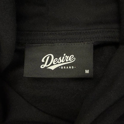 DESIRE Appliqué Hoodie — Black / Yellow