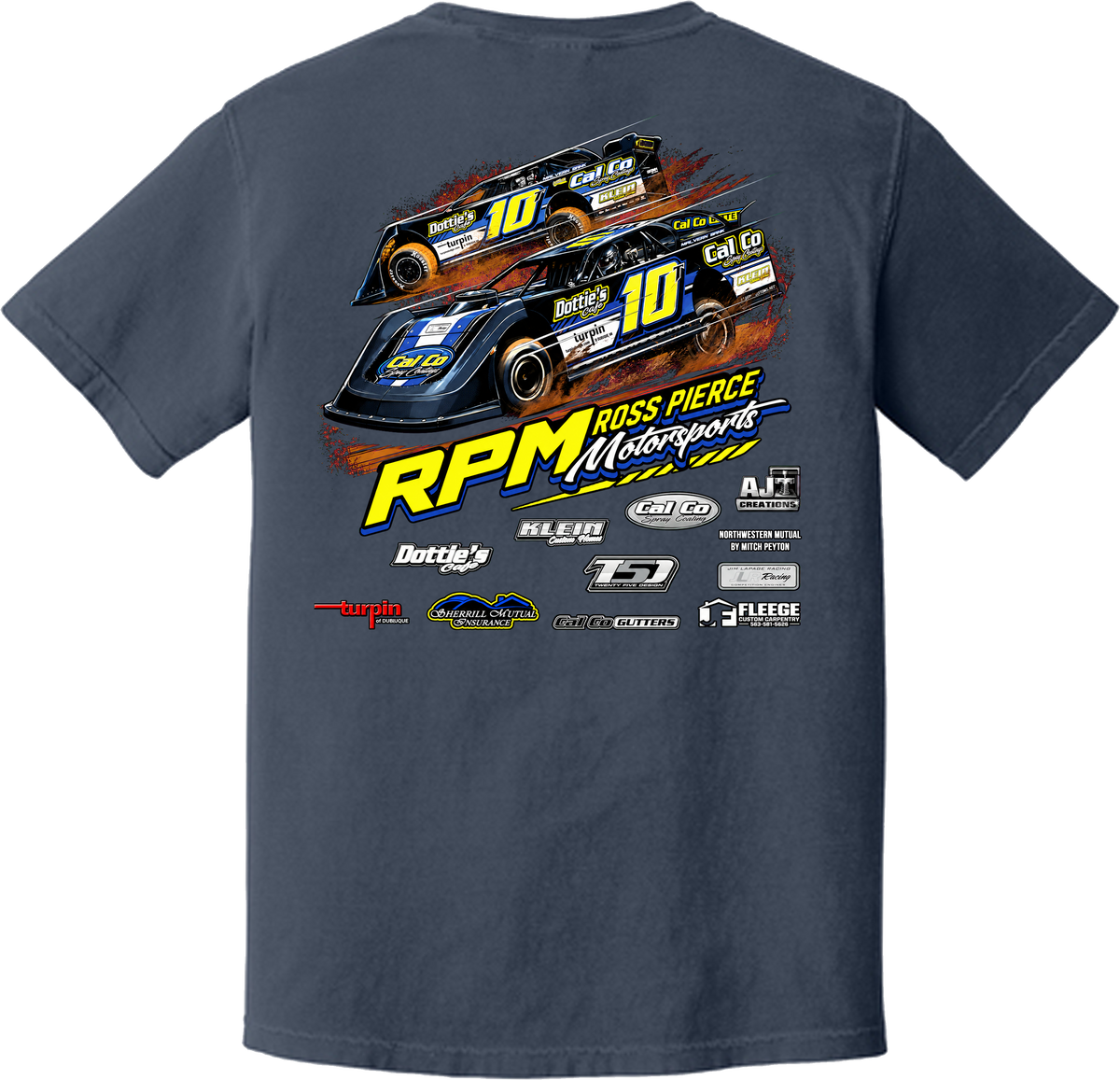 RPM Team Tee navy