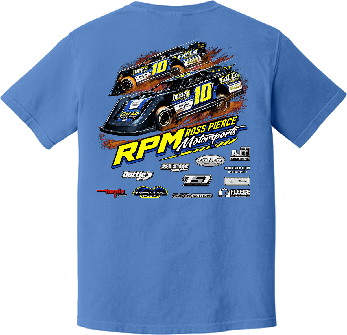 RPM Team Tee blue