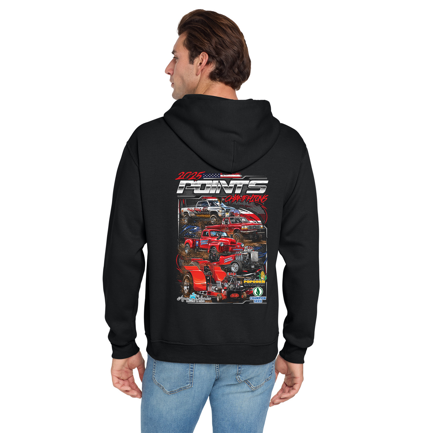 Truck Points champion adult hoodie