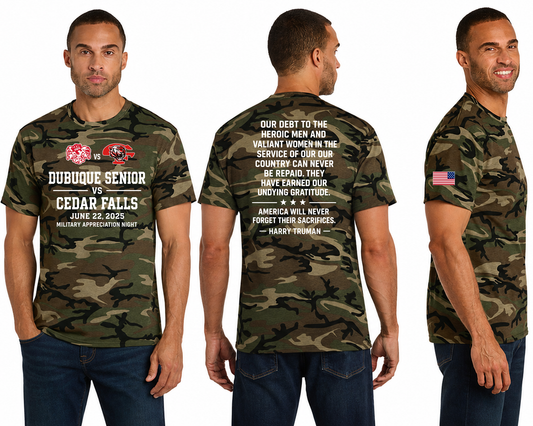 Armed Forces Day camo t-shirt