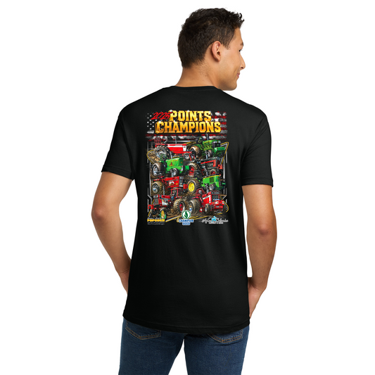 Tractor Points champion adult t-shirt