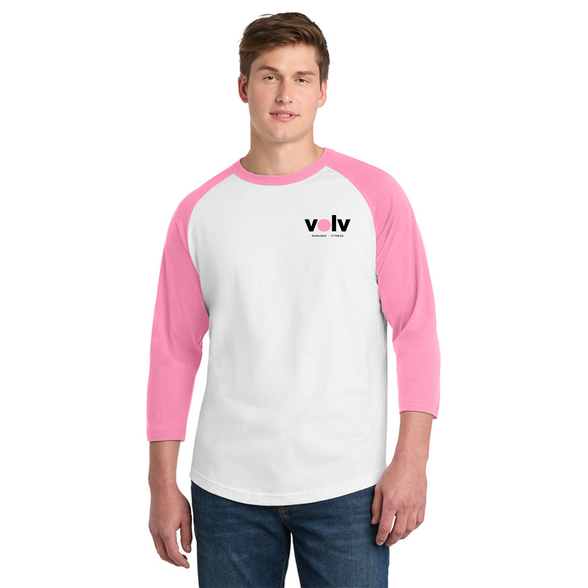 Volv in Pink — Baseball Tee