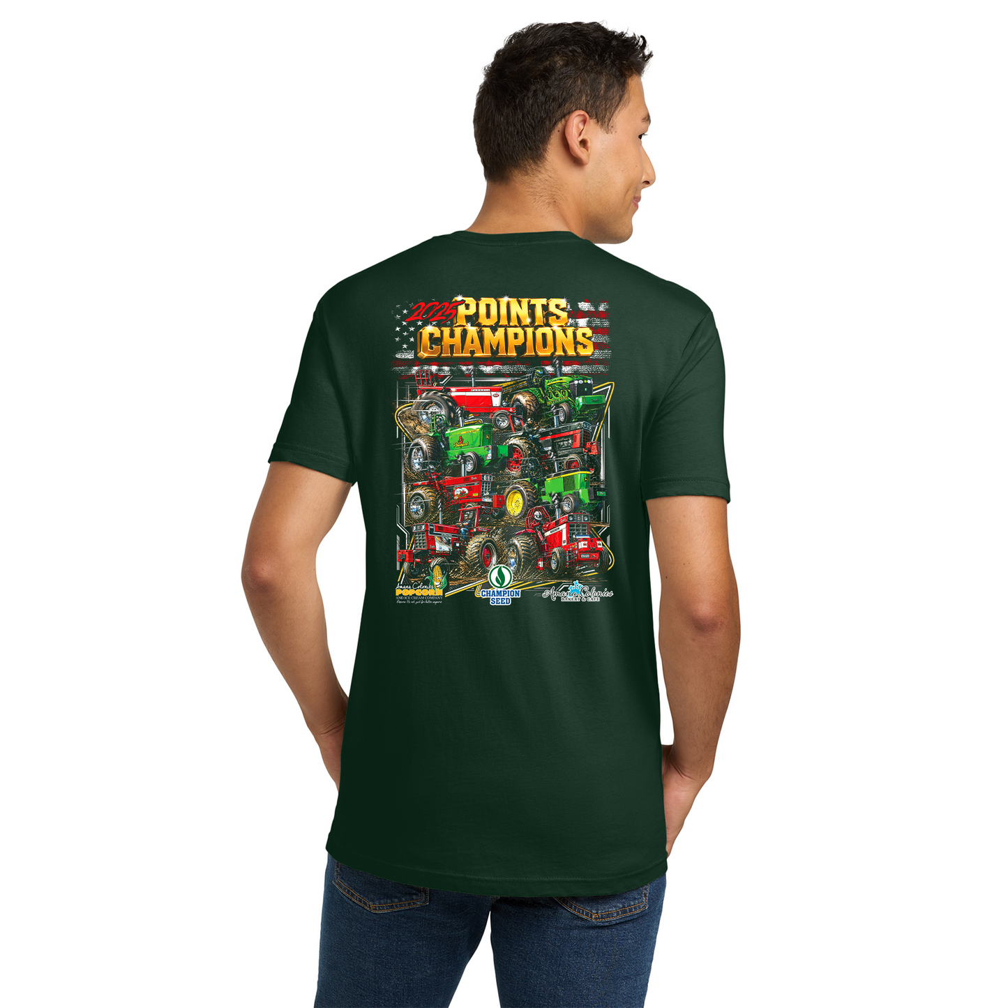 Tractor Points champion adult t-shirt