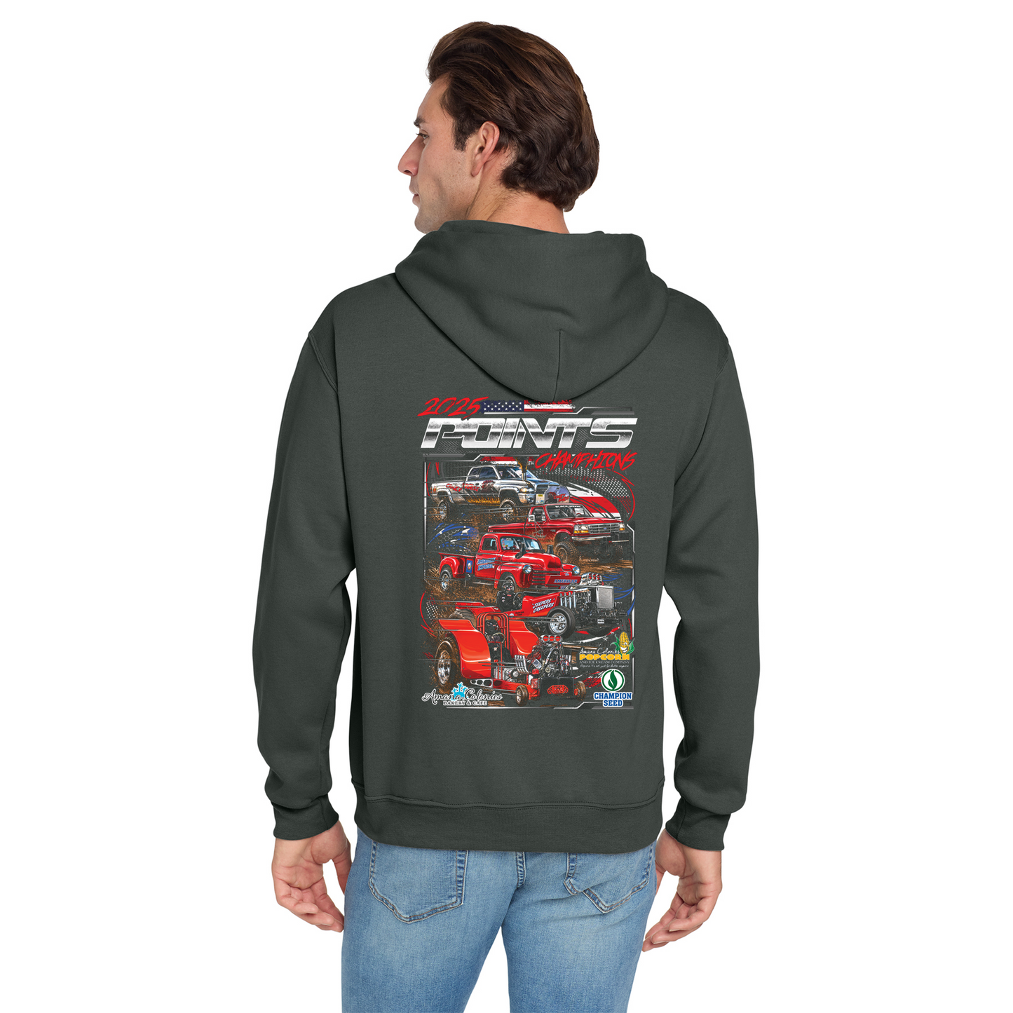 Truck Points champion adult hoodie