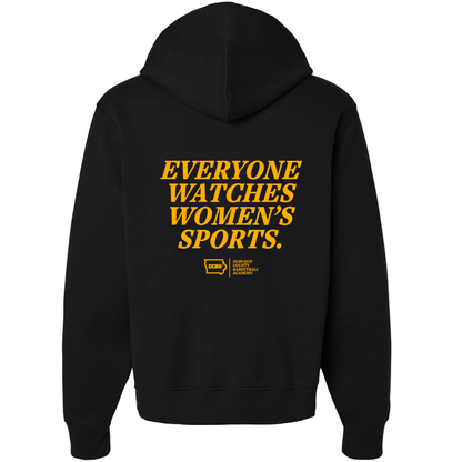 Everyone Watches Heavyweight Hoodie (Black)