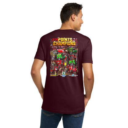 Tractor Points champion adult t-shirt