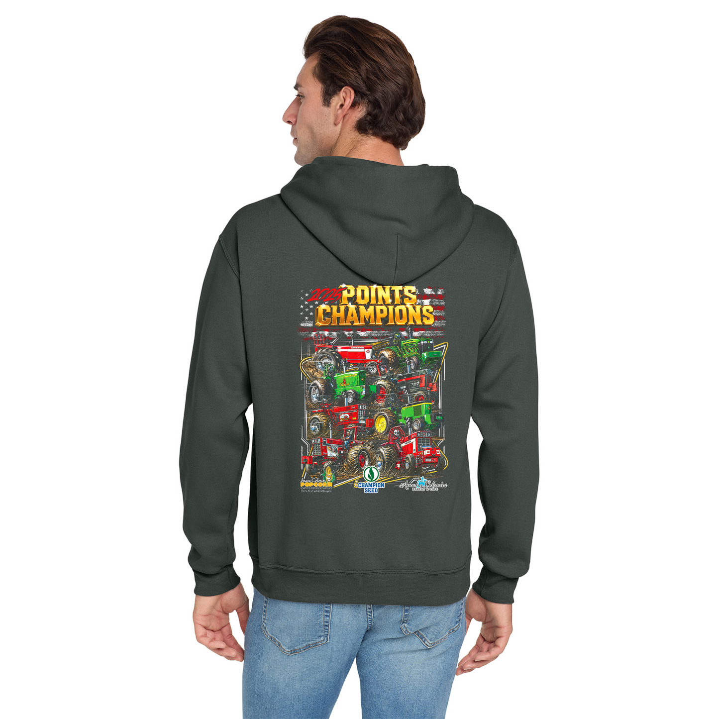 Tractor Points champion adult hoodie