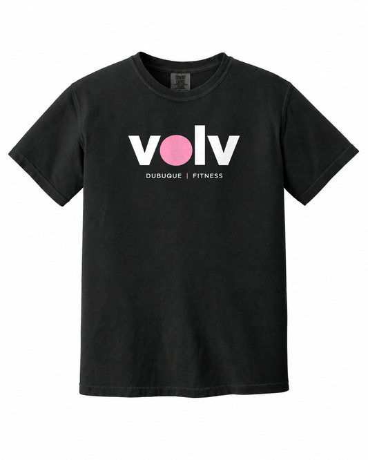 Volv in Pink — Everyday Tee Black