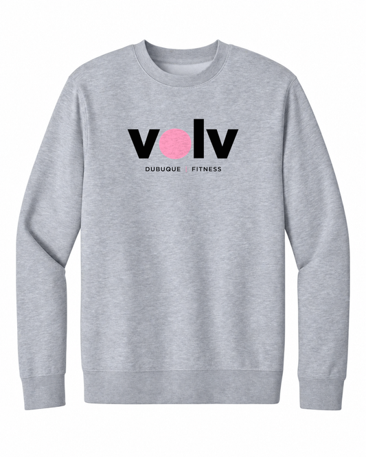 Volv in Pink — Fleece Crewneck