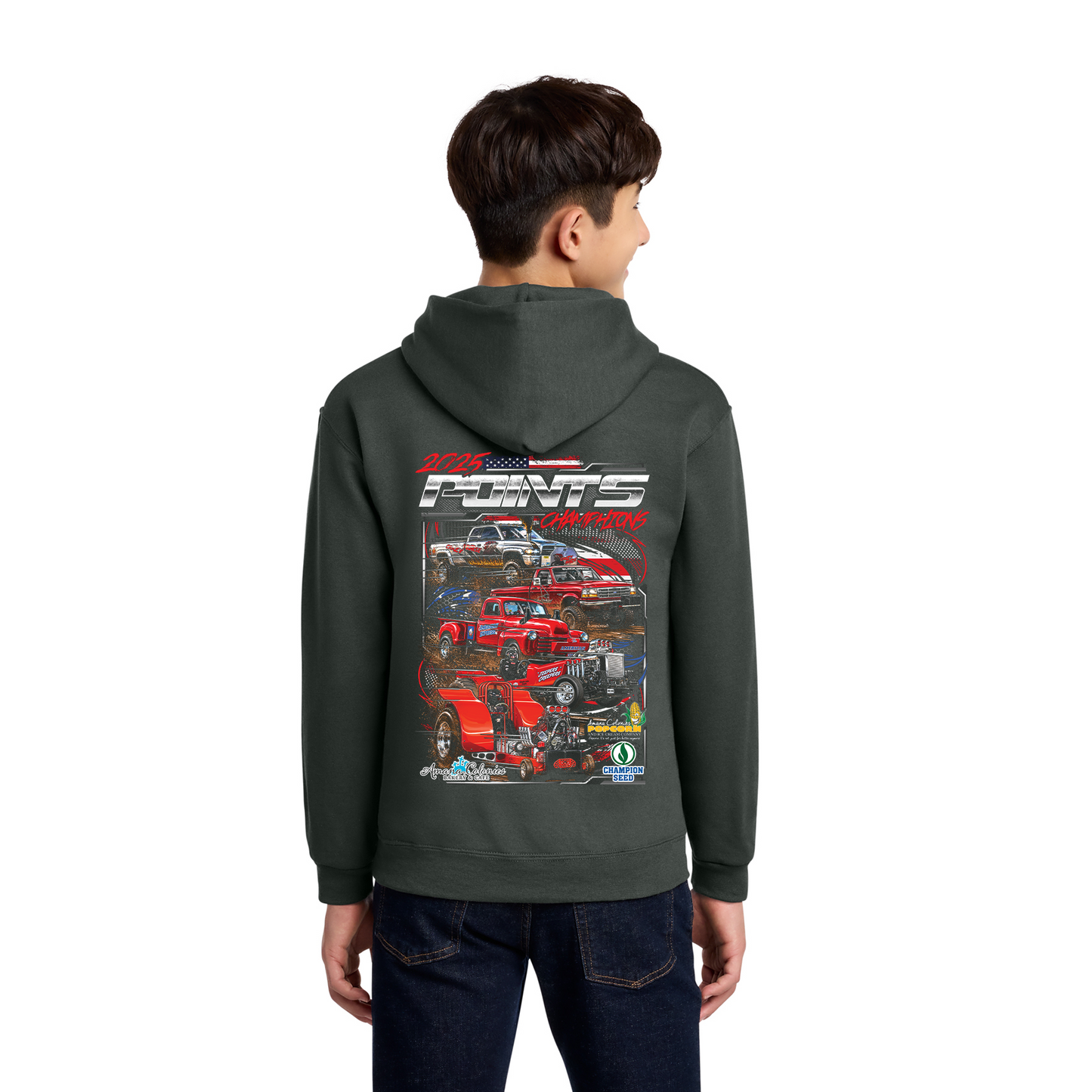 Youth Truck Points champion hoodie